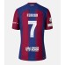 Tanie Strój piłkarski Barcelona Ferran Torres #7 Koszulka Podstawowej 2023-24 Krótkie Rękawy
